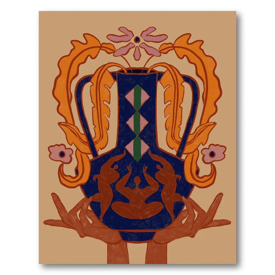 Vessel Collection  Blossom Art Print