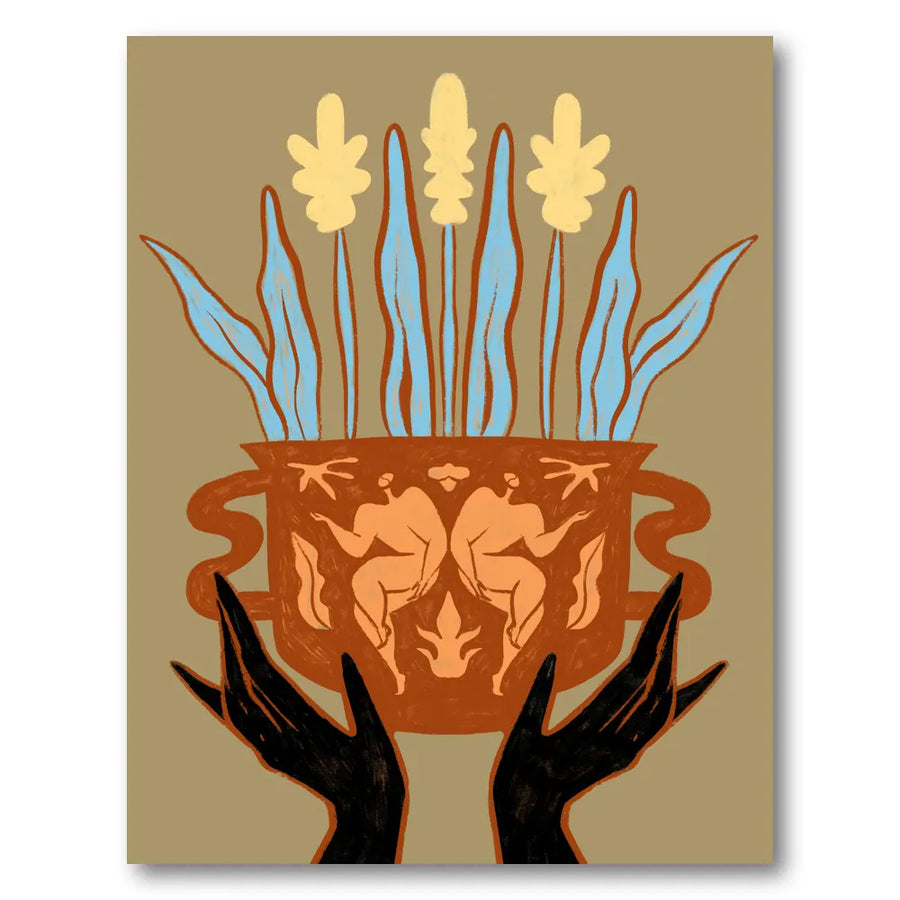 Vessel Collection  Growth Art Print