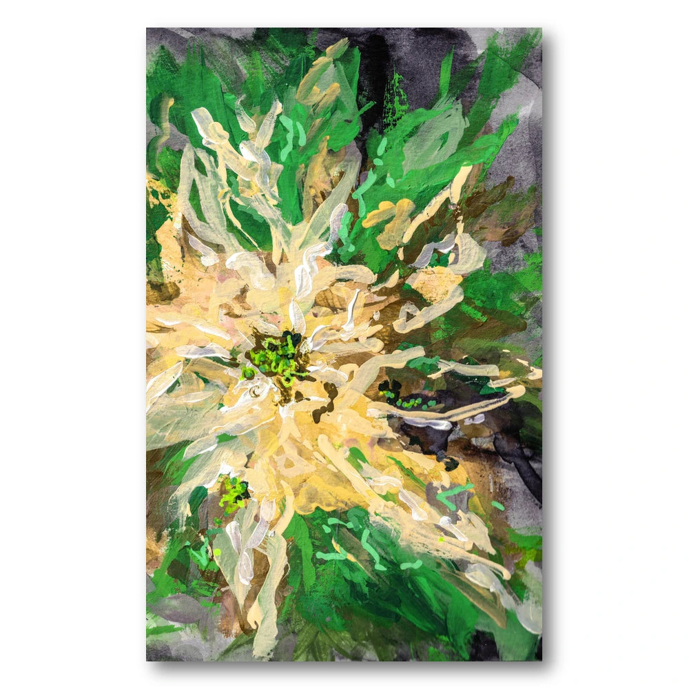 Vibrant Abstract Bloom Art Print
