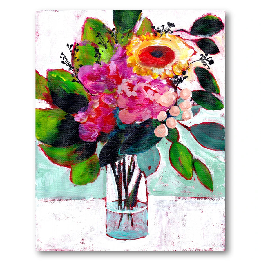 Vibrant Floral Bouquet Art Print