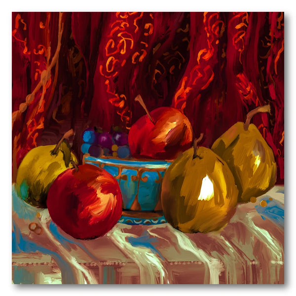 Vibrant Fruit Still Life Art Print