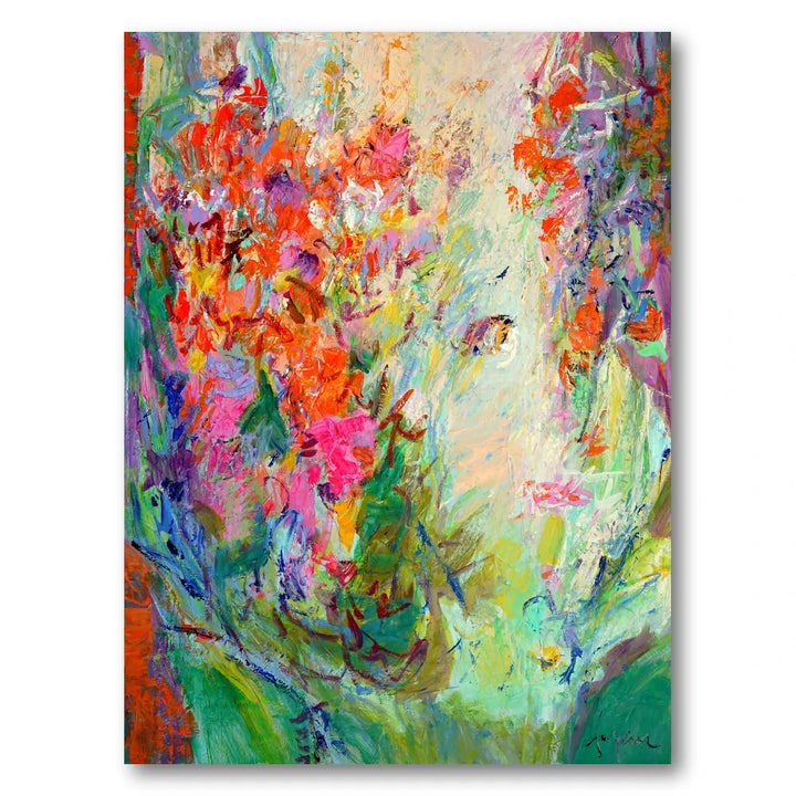 Vibrant Garden Bliss Art Print