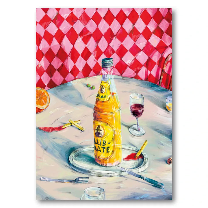 Vibrant Table Still Life Art Print