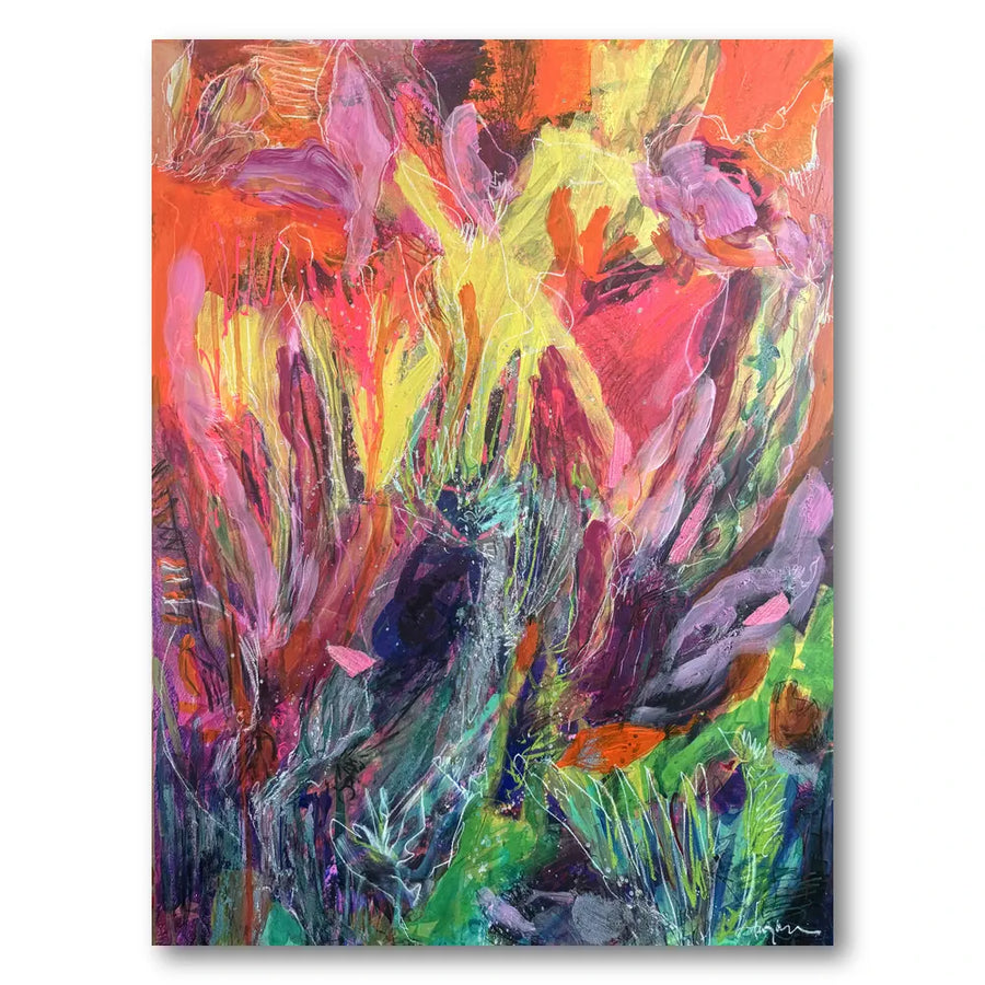 Vibrant Whirlwind Art Print