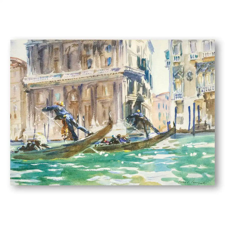 View of Venice by John Singer Sargent Landscape Art Print