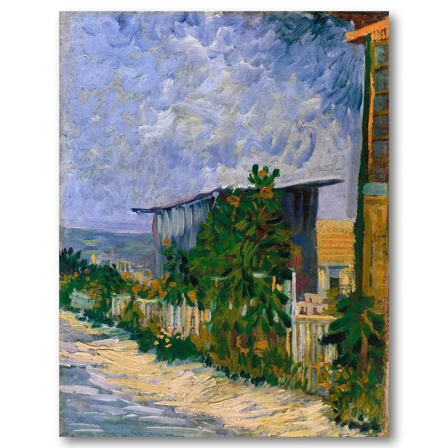 Shelter on Montmartre by Van Gogh Art Print