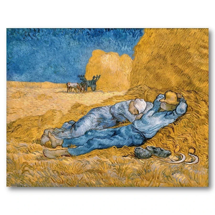 The Siesta by Vincent van Gogh Art Print