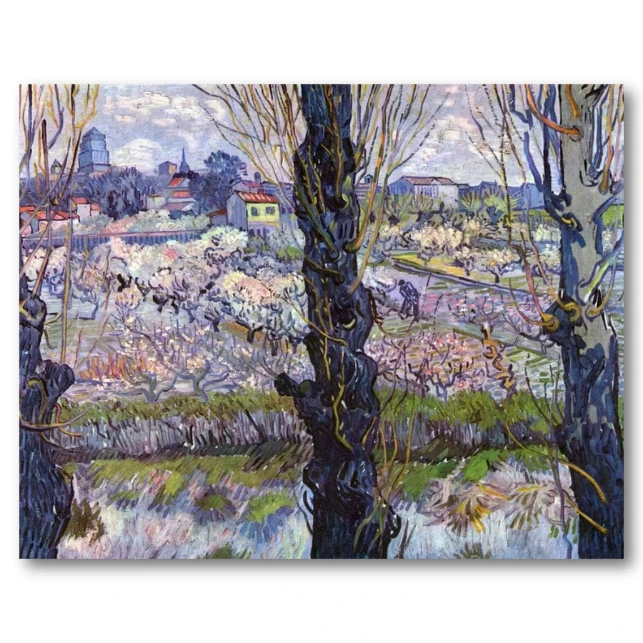 View of Arles by Vincent van Gogh Art Print