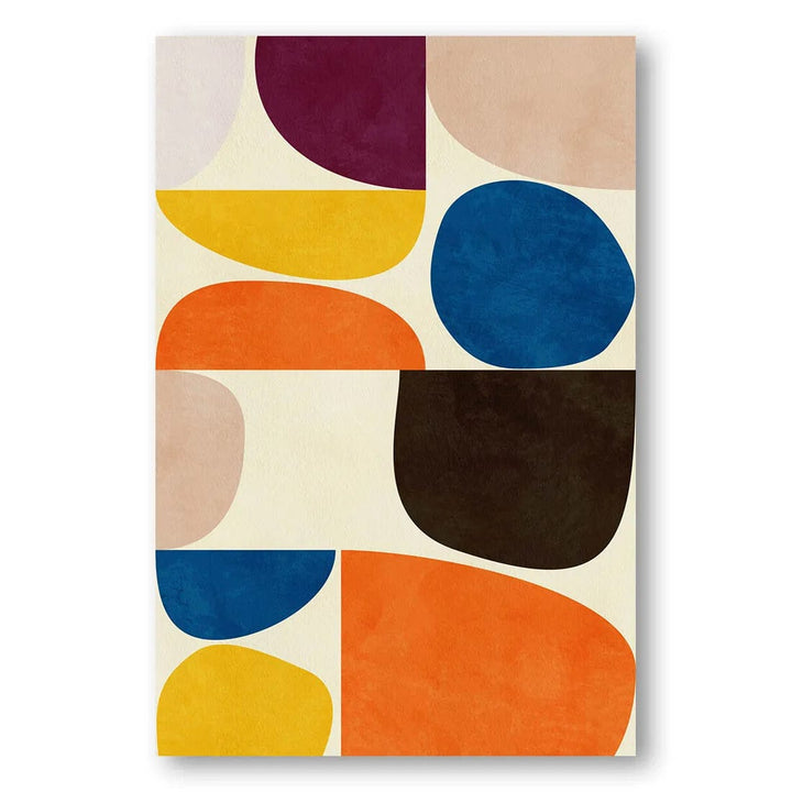 Vivid Bauhaus Harmony Art Print