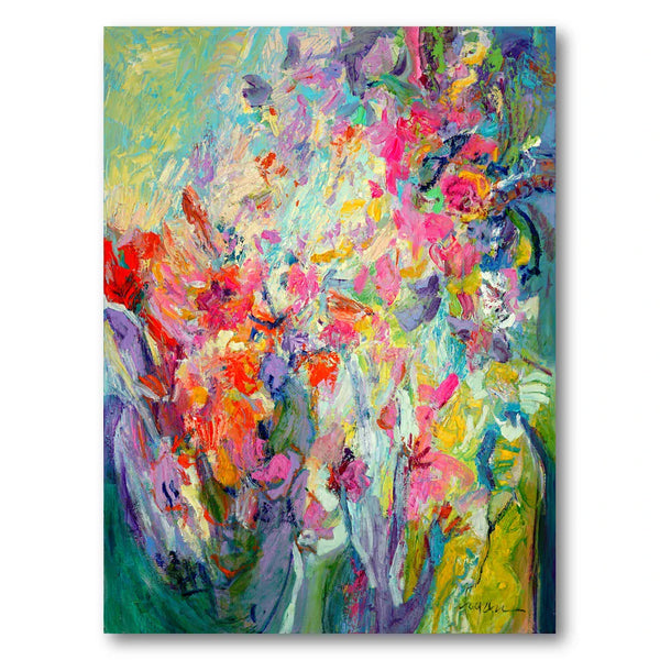 Vivid Floral Symphony Art Print
