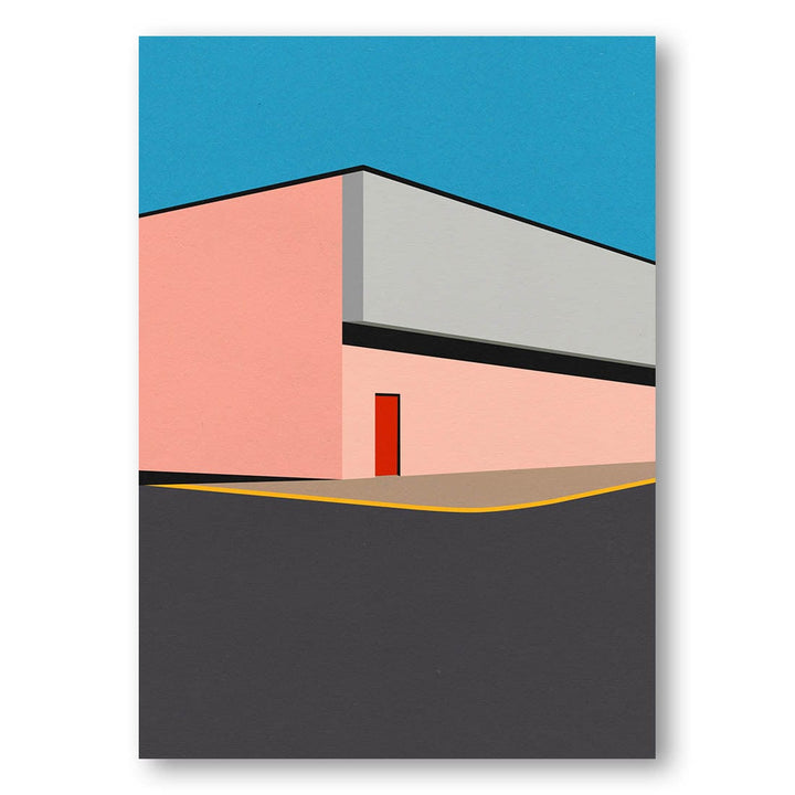 Warehouse Illustration -  Art Print