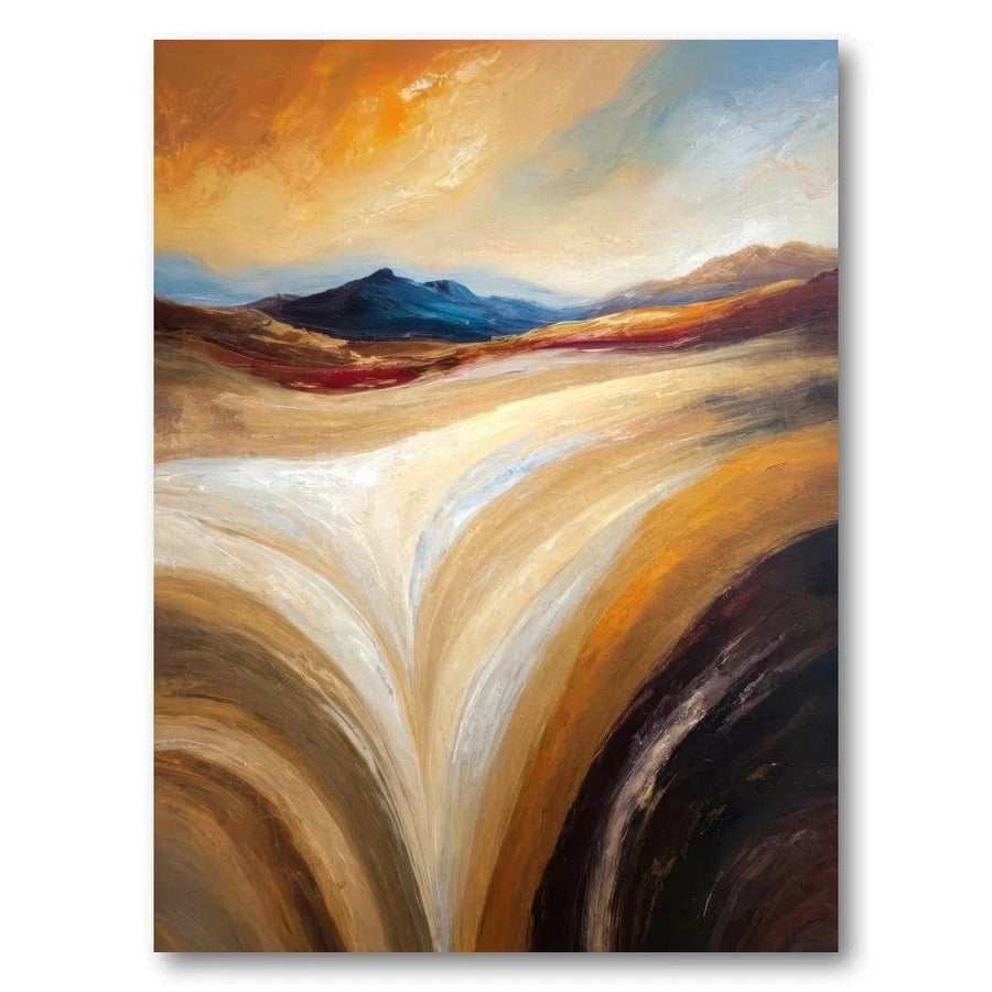 Earth and Fire Art Print
