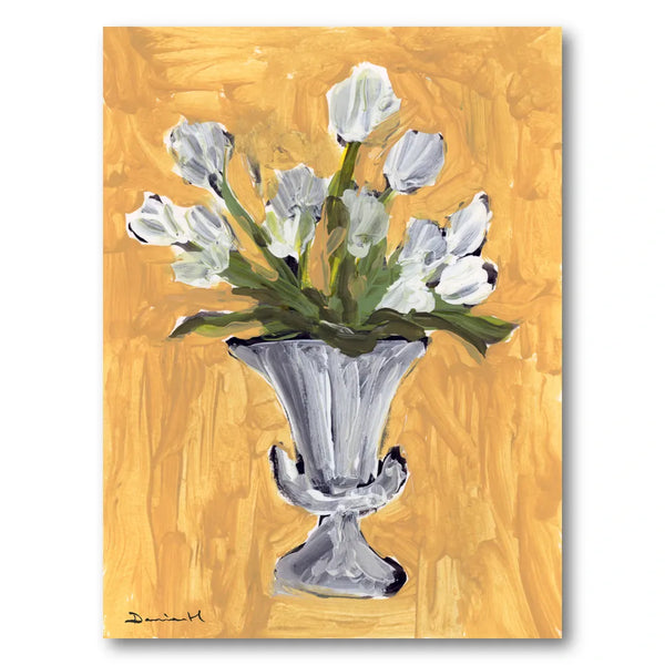 White Tulips Art Print