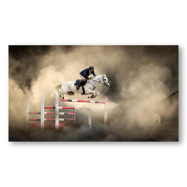 Ethereal Equine Leap Photo Print