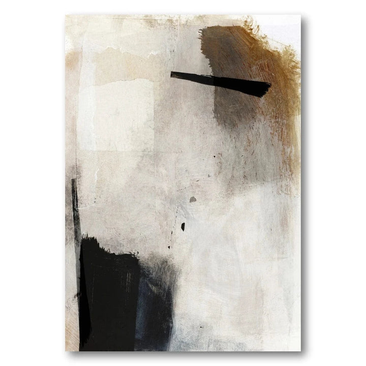 Abstract Earthy Tones Art Print