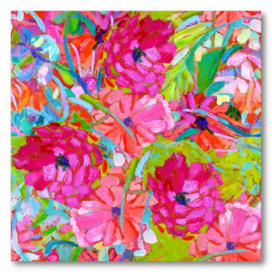 Wildflower Garden Pattern Art Print