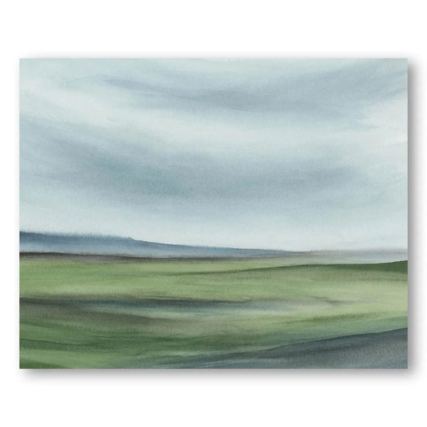 Valley in The Overberg Art Print