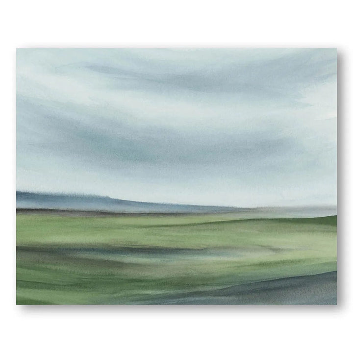 Windswept Valley Vista Art Print