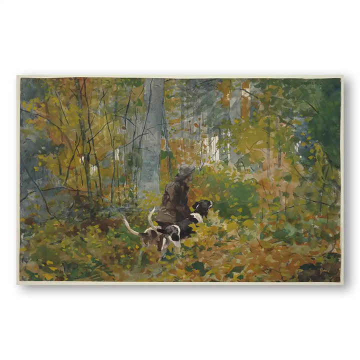 On The Trail by Winslow Homer Art Print