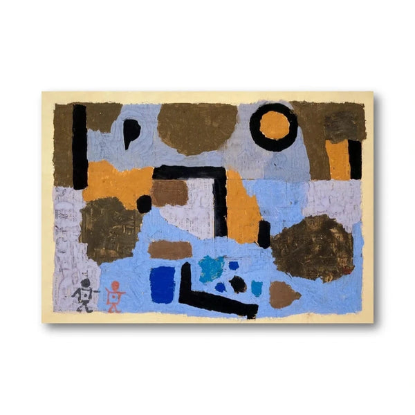 Abstract Geometric Klee Art Print
