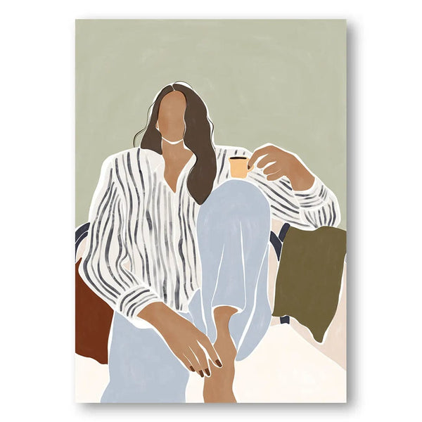 Espresso Moment Bliss Art Print