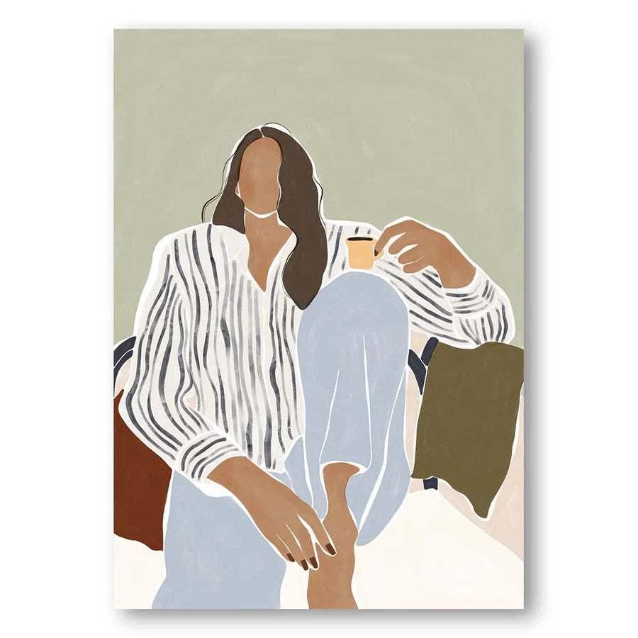 Espresso Moment Bliss Art Print