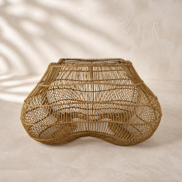 Butterfly Rattan Pendant Light, studio view