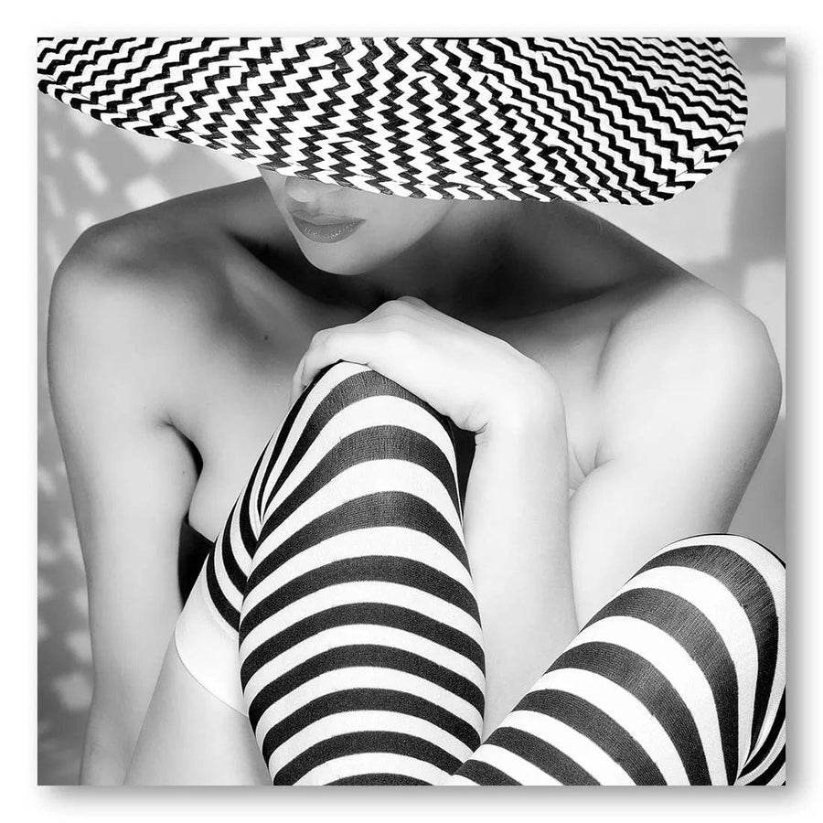 Zigzag Contemplation Photo Print