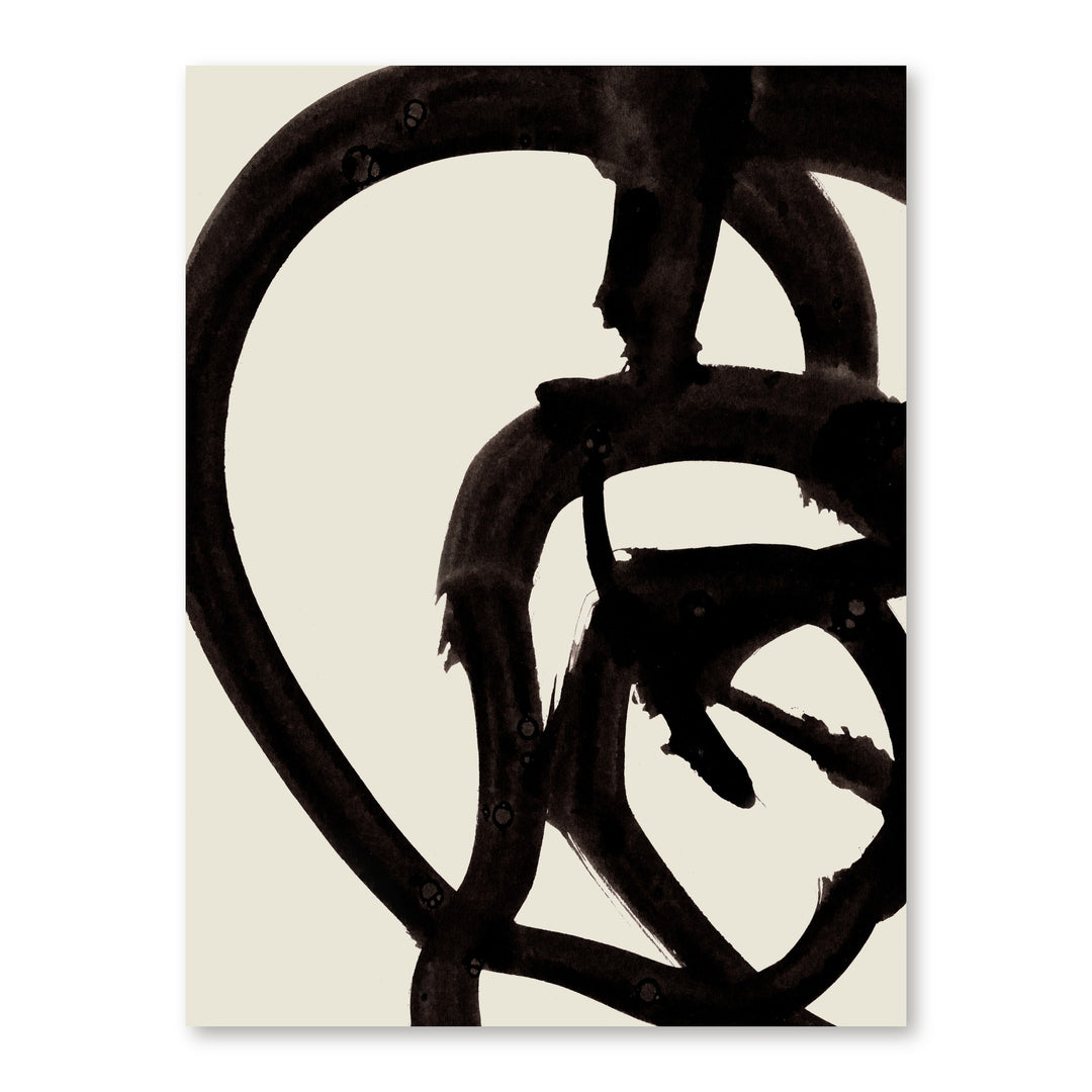 Atienne Abstract Contemporary 1 Large Canvas Art, the 3:4 artwork