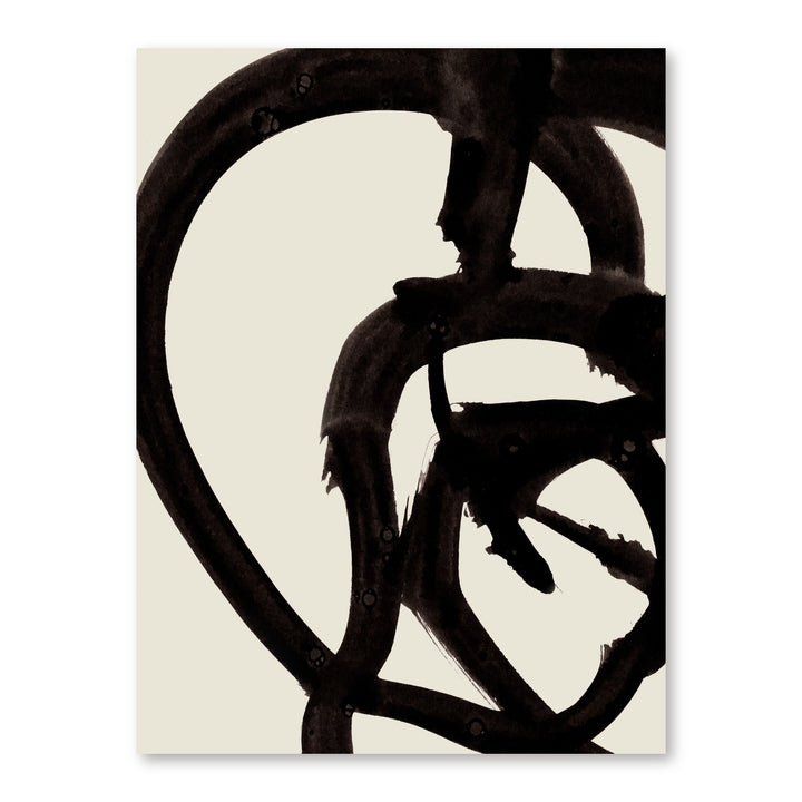 Atienne Abstract Contemporary 1 Large Canvas Art, the 3:4 artwork