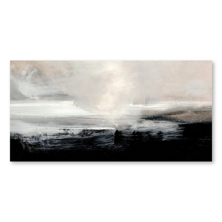 Clouds in Neutral Abstract Large Canvas Art, the 2:1 artwork