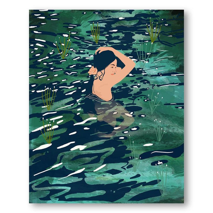 Serene Waterscape Art Print