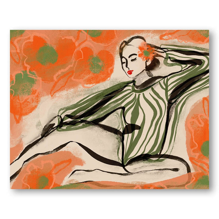 Posing Dancer by Treechild Art Print