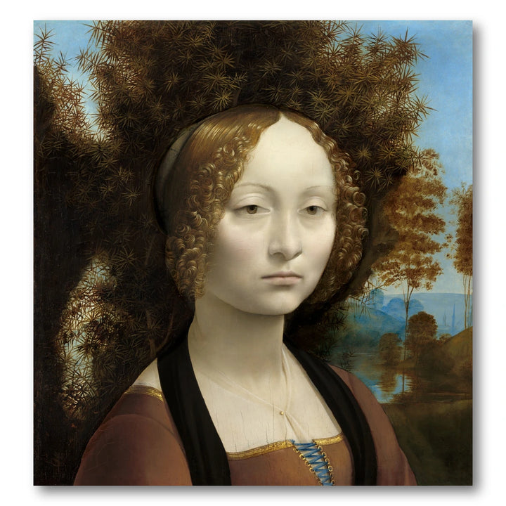Ginevra de' Benci by Leonardo da Vinci Art Print