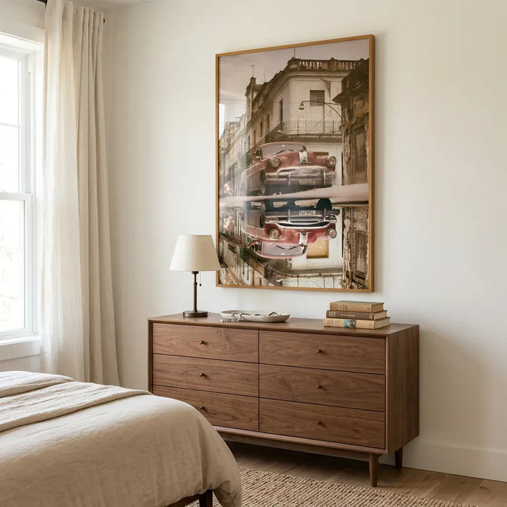 Room mockup featuring Havana's Timeless Charm Print