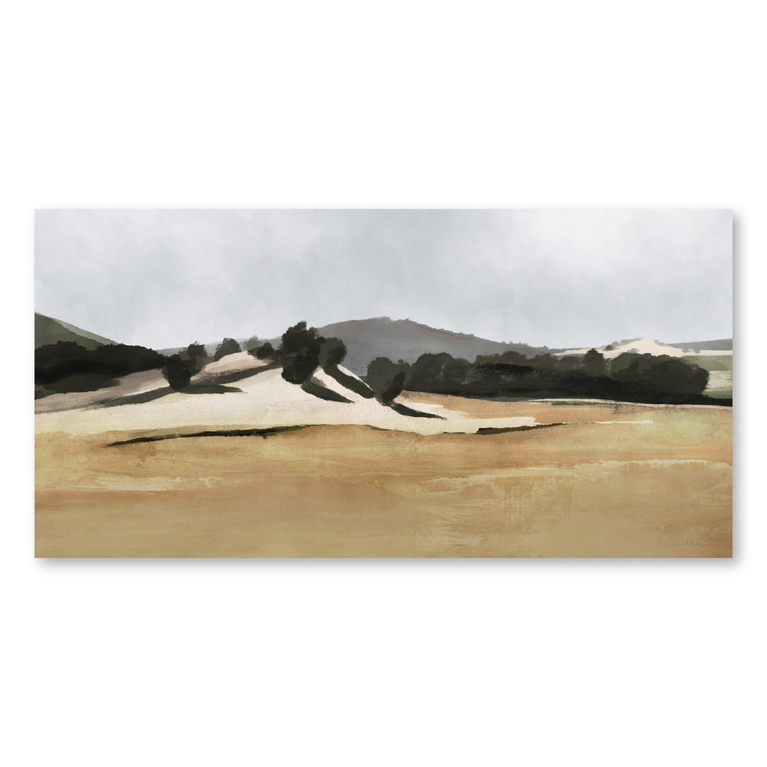 Hazy Hills Dreaming Large Canvas Art, the artwork