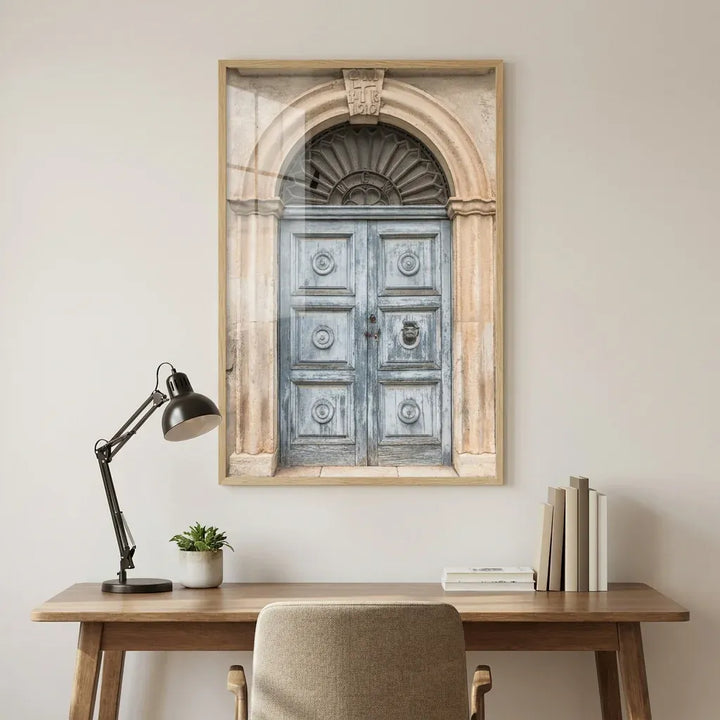 Room mockup featuring Italian Doorway Charm Print