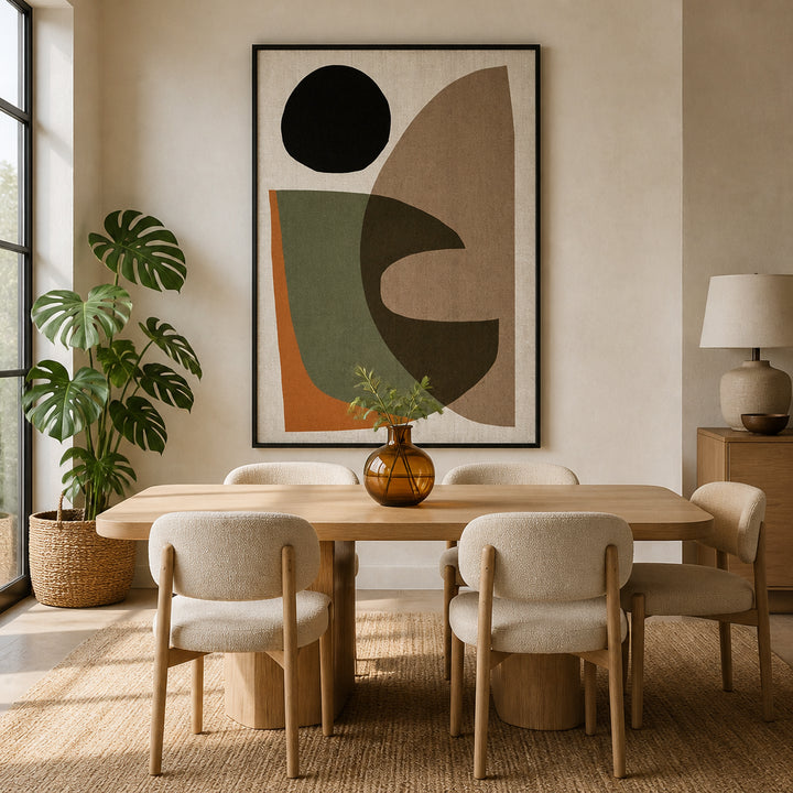 Room mockup featuring Hollow Art Print