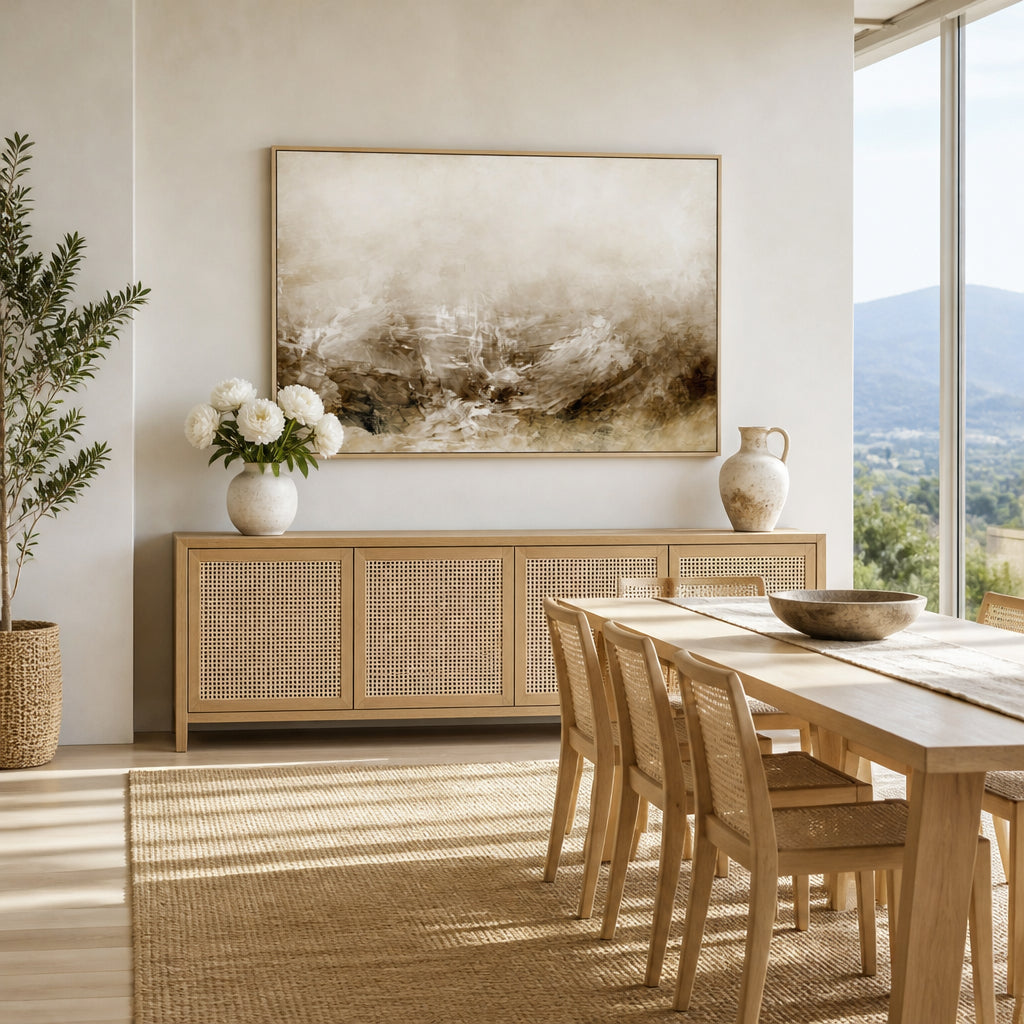 Room mockup featuring Desert Wind Art Print