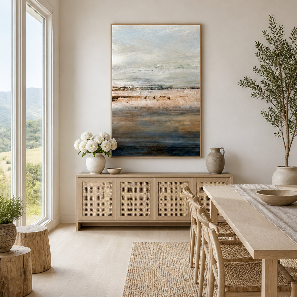 Room mockup featuring Portal Set 1 Art Print