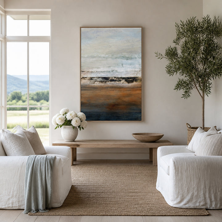 Room mockup featuring Portal Set 2 Art Print