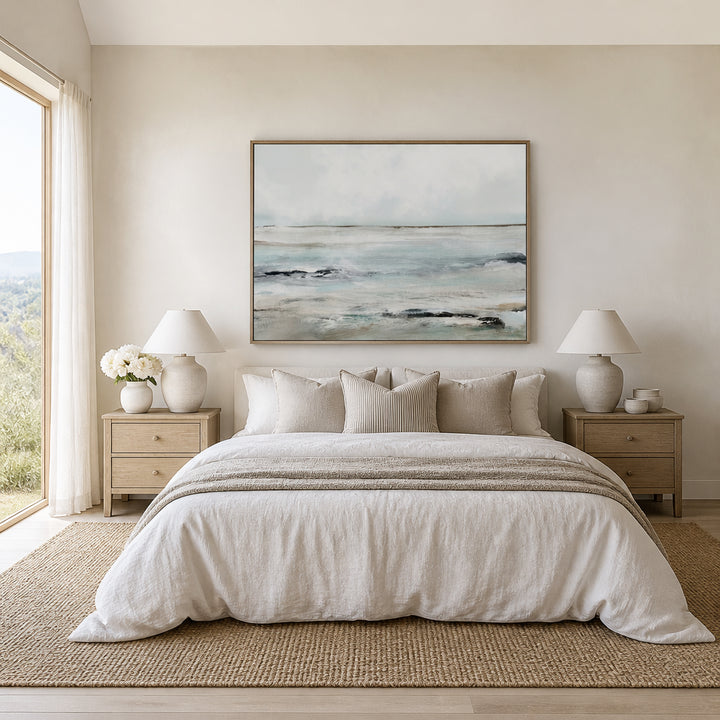 Room mockup featuring Sandybay Art Print