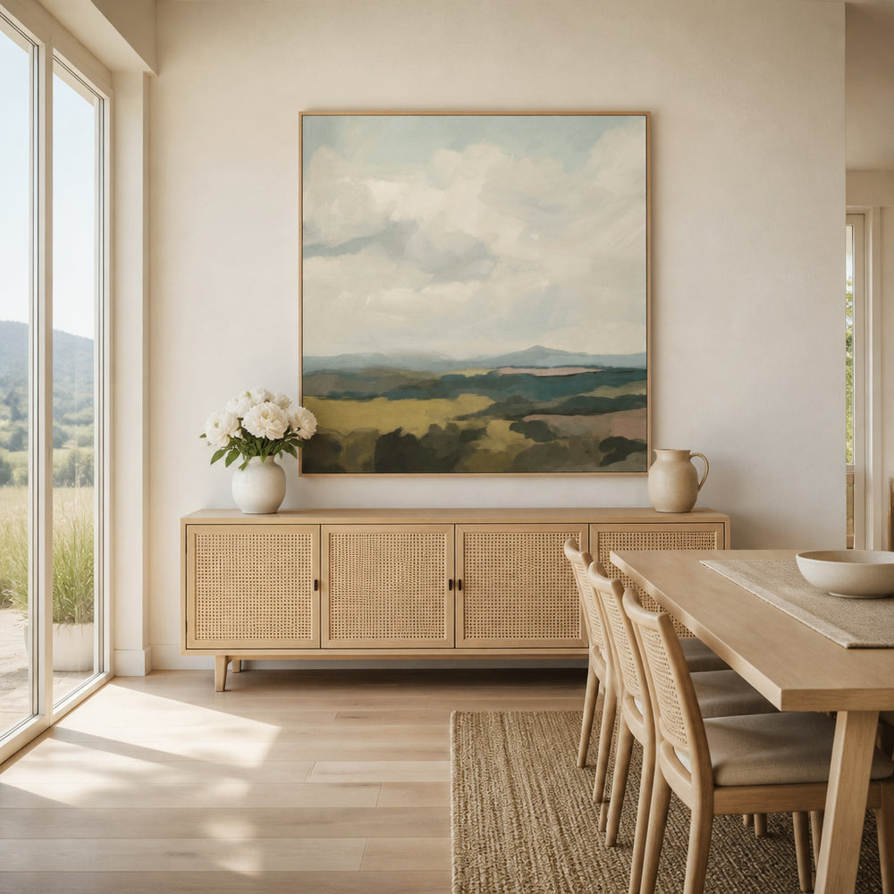 Room mockup featuring Westcountry Art Print