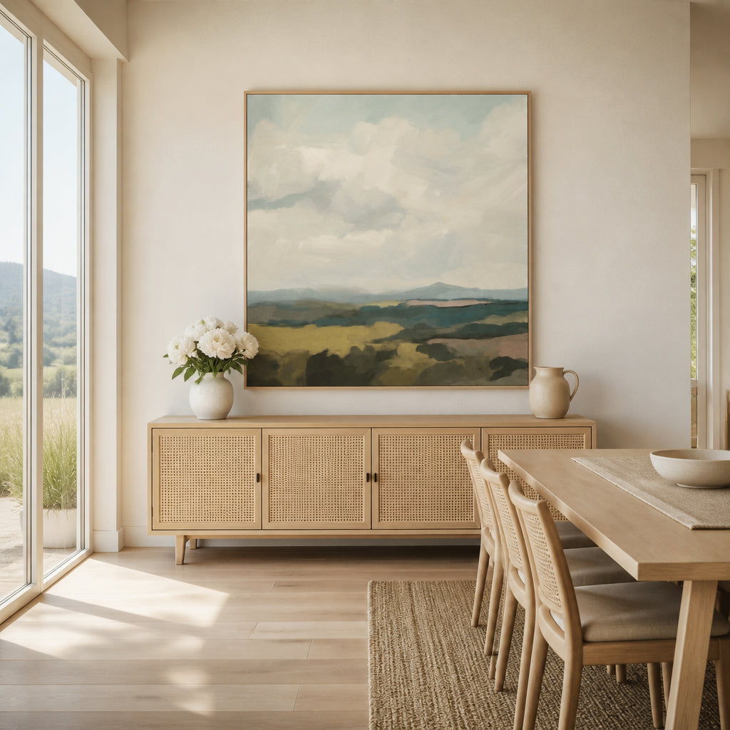 Room mockup featuring Westcountry Art Print