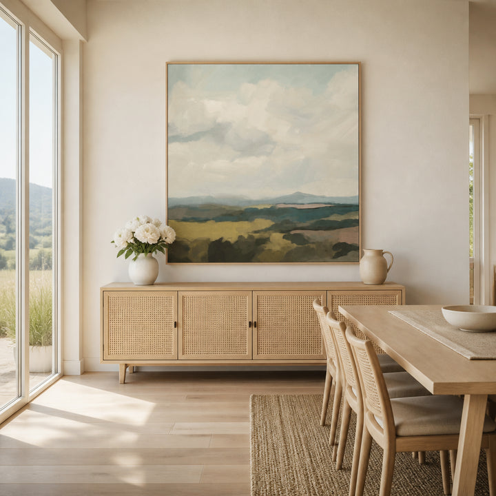 Room mockup featuring Westcountry Art Print