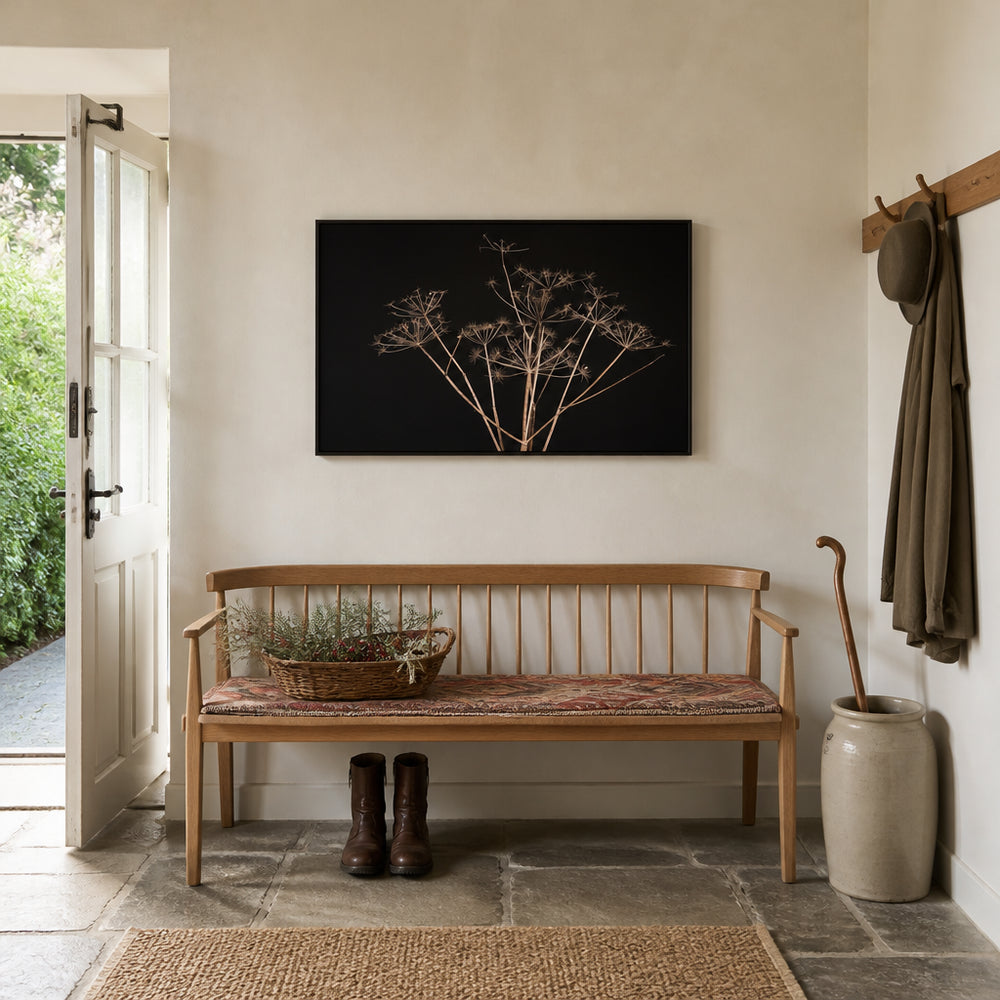 Room mockup featuring Elegant Dried Plants Photo Print