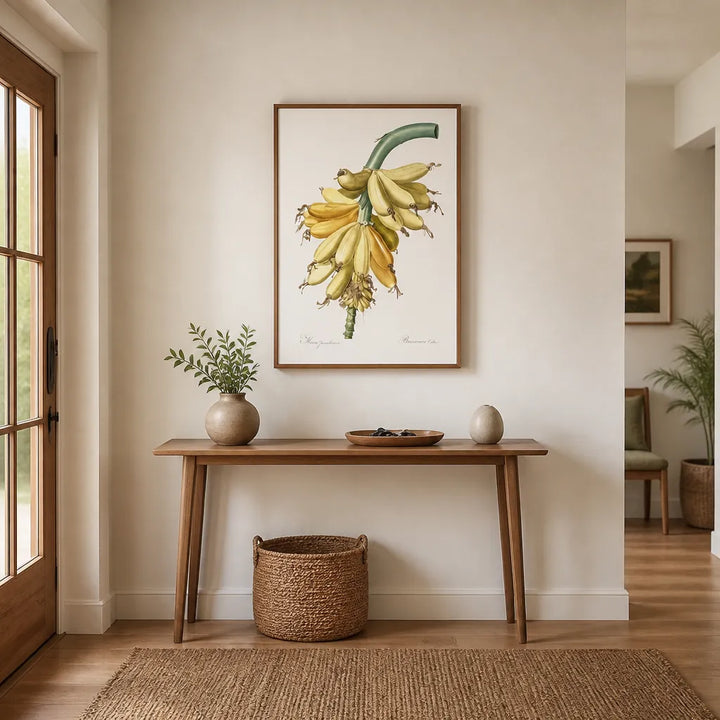 Room mockup featuring Pair of Vintage Fruit Art Prints