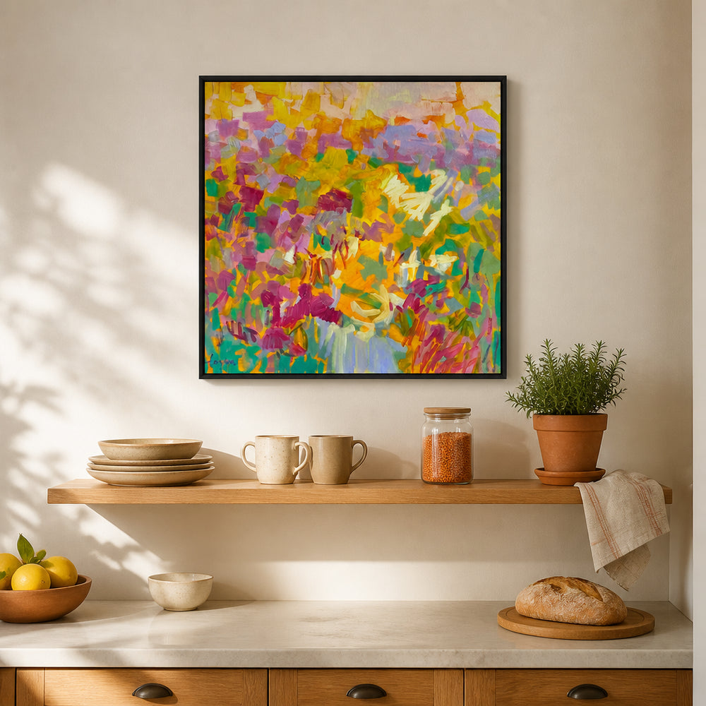 Room mockup featuring Sundance Abstract Art Print