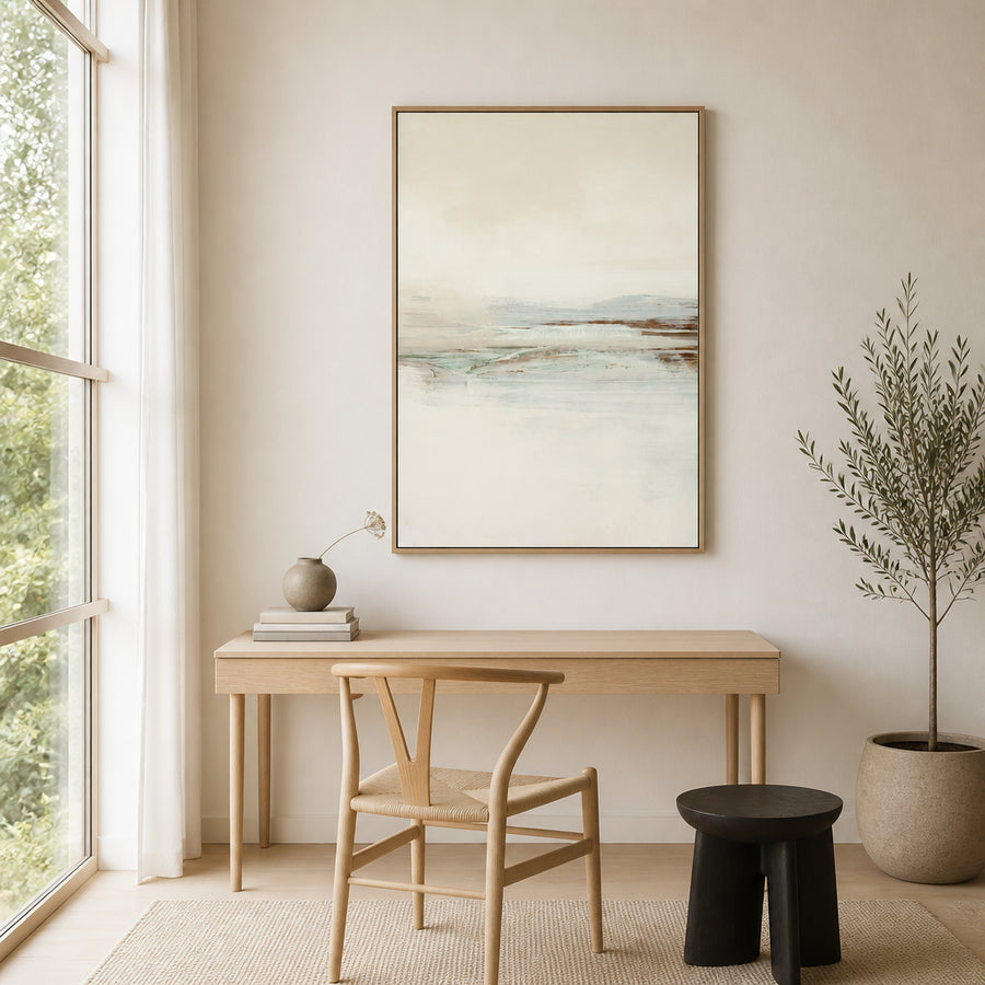 Ethereal Marshlands Art Print in a room setting