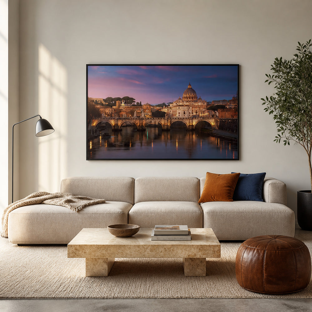 Room mockup featuring Roma 1. Photo Print